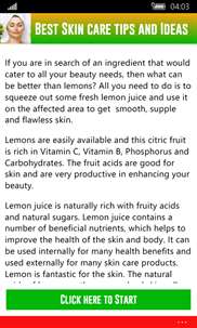 Best Skin care tips and Ideas screenshot 1