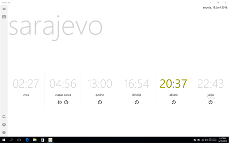 Vaktija.ba Screenshots 1