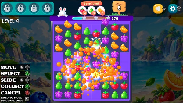 Fruit Swipe Puzzle — 3