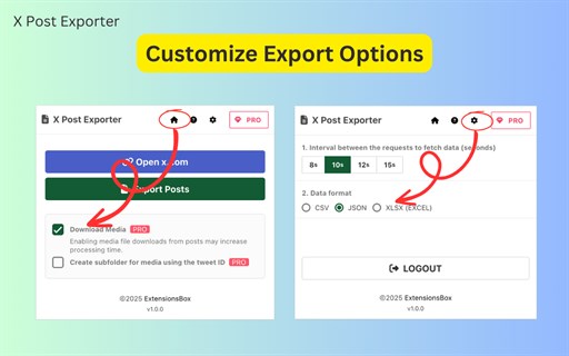 X Post Exporter - Bulk Twitter Data Export