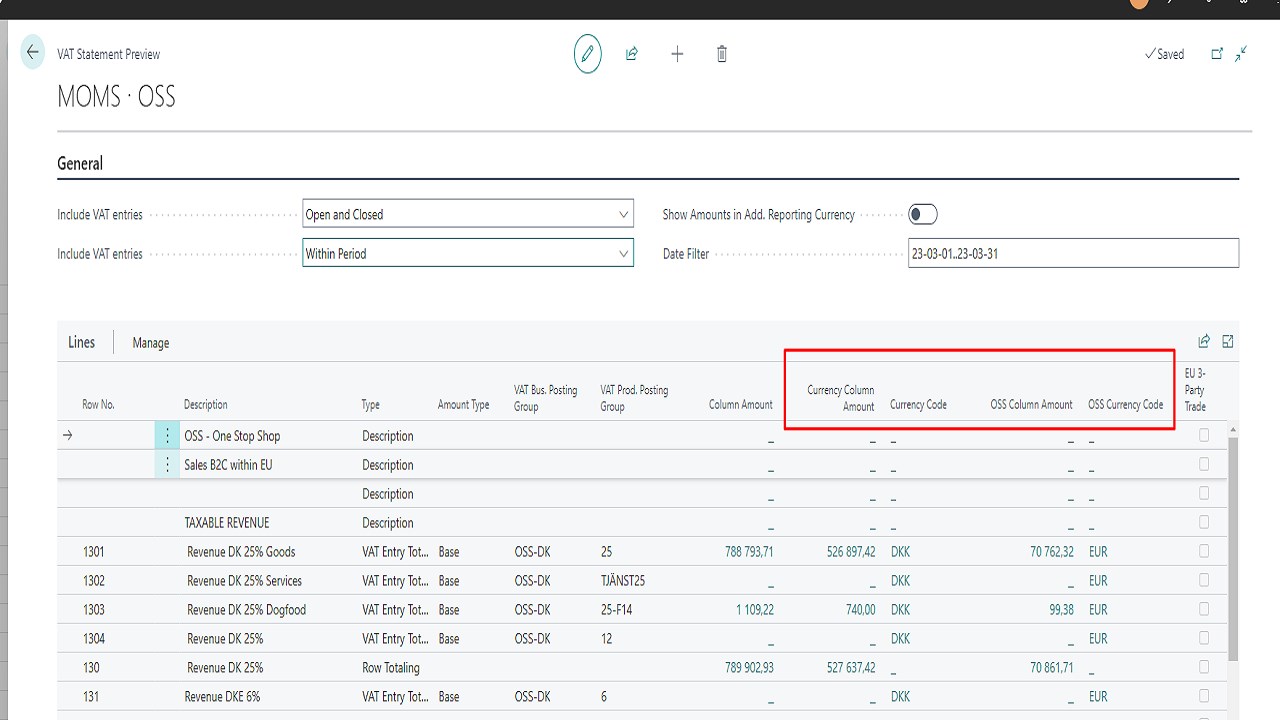 Snapshot 1 of Multi-VAT