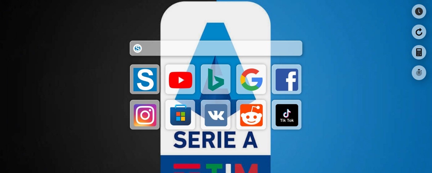 Serie A Schedule Photo New Tab marquee promo image