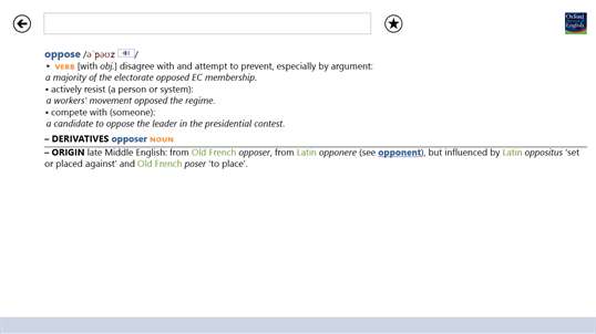 Oxford Dictionary of English screenshot 6