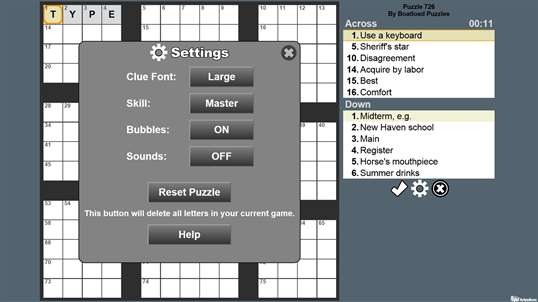 Crossword Fun screenshot 3