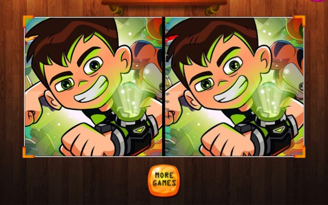 Ben 10 Difference Game