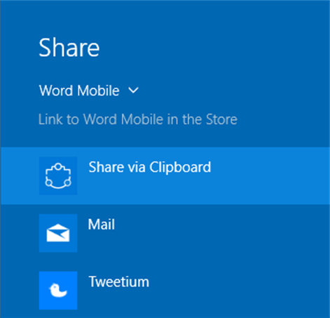 Share via Clipboard Screenshots 2