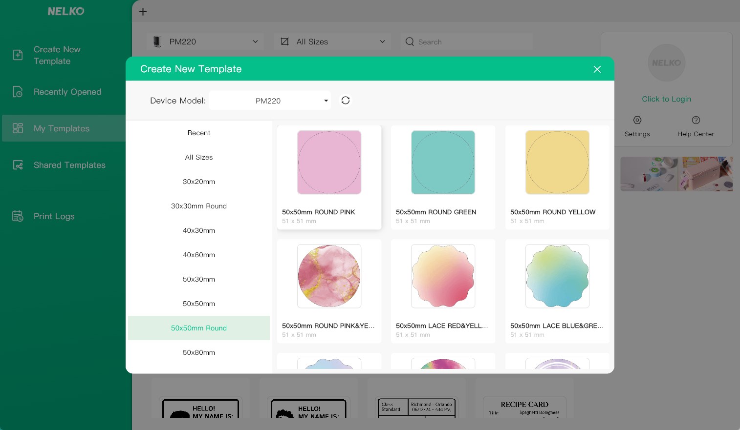 Nelko screenshot
