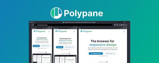 Polypane helper marquee promo image