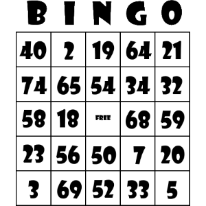 PTA Bingo Caller