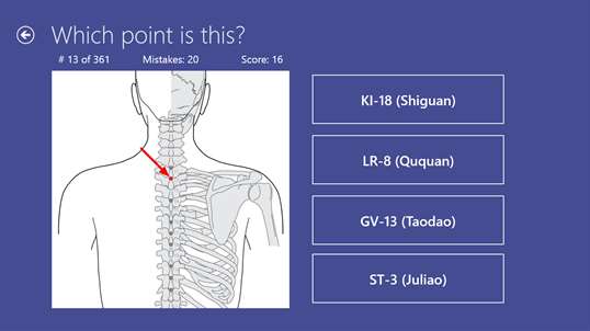 Acupuncture Quiz screenshot 4
