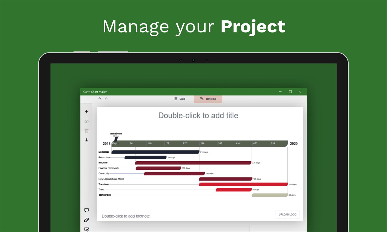 #1. Gantt Chart Maker.. (Windows) By: STA Software