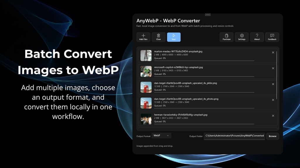batch convert