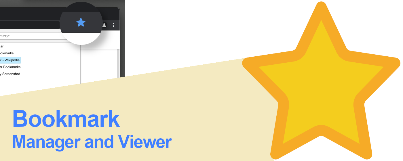Bookmark Manager and Viewer promo image