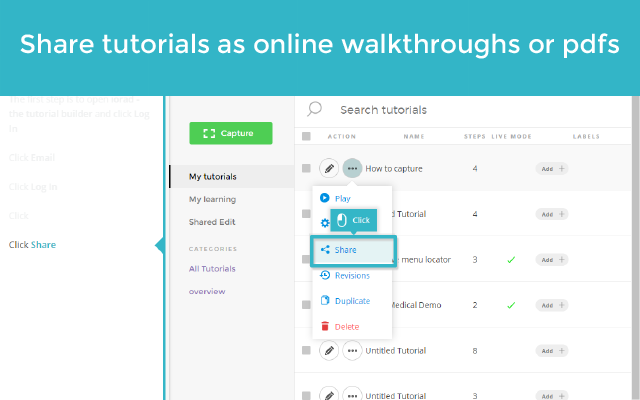 iorad - the tutorial builder