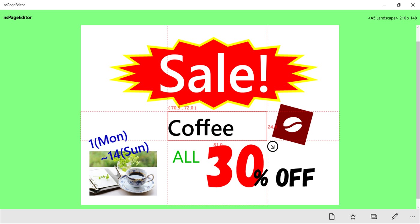 #1. nsPageEditor (Windows) Podle: nyao soft♪