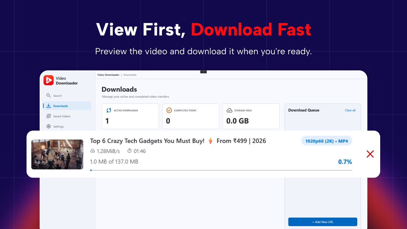 YT Video Downloader: Download 4K Videos & MP3 Audio screenshot