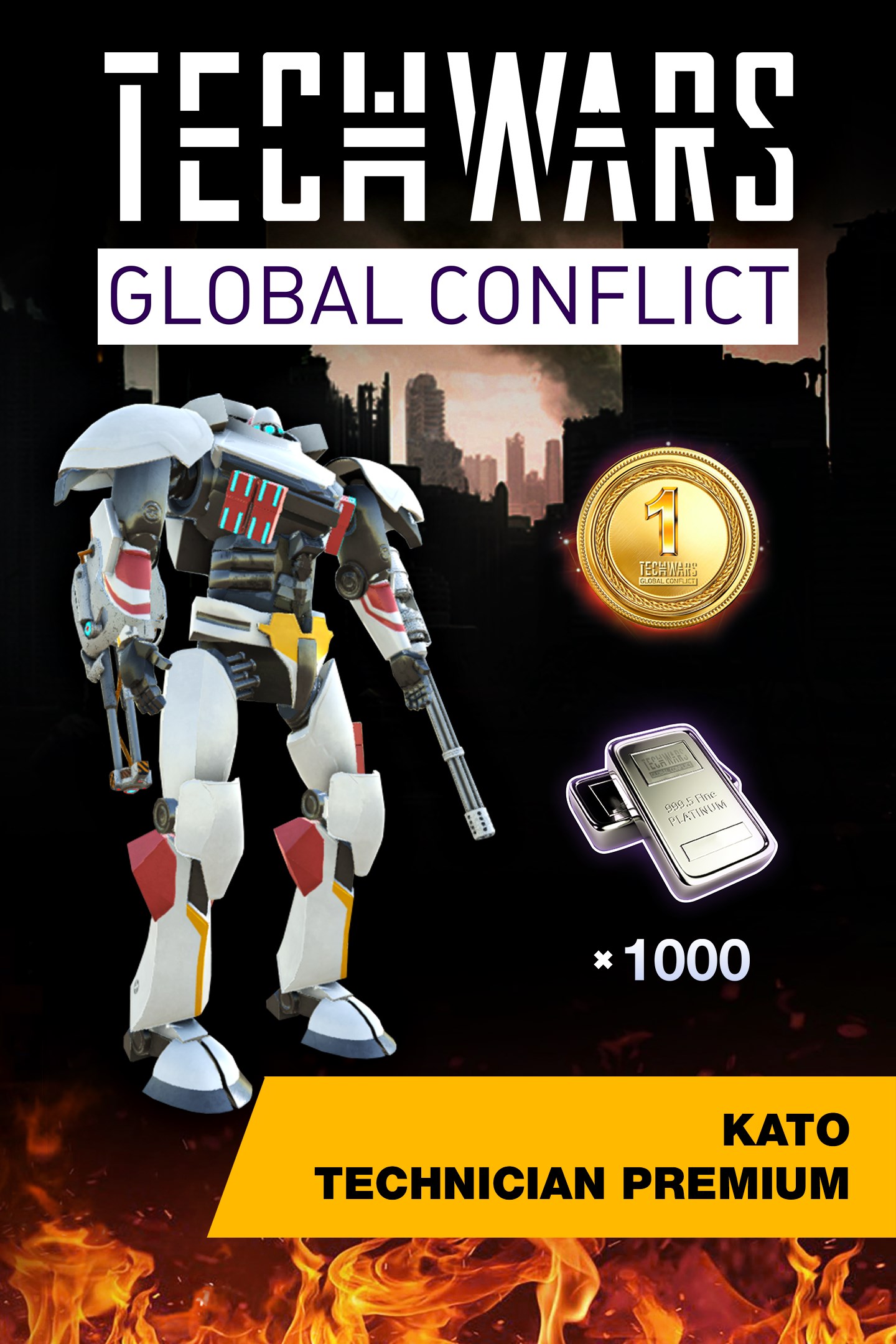 Techwars Global Conflict - KATO Technician Premium and Prosperity Legacy Pack image