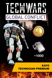 Techwars Global Conflict - KATO Technician Premium and Prosperity Legacy Pack