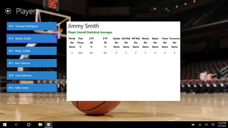 CTG Hoops Tracker Screenshots 2