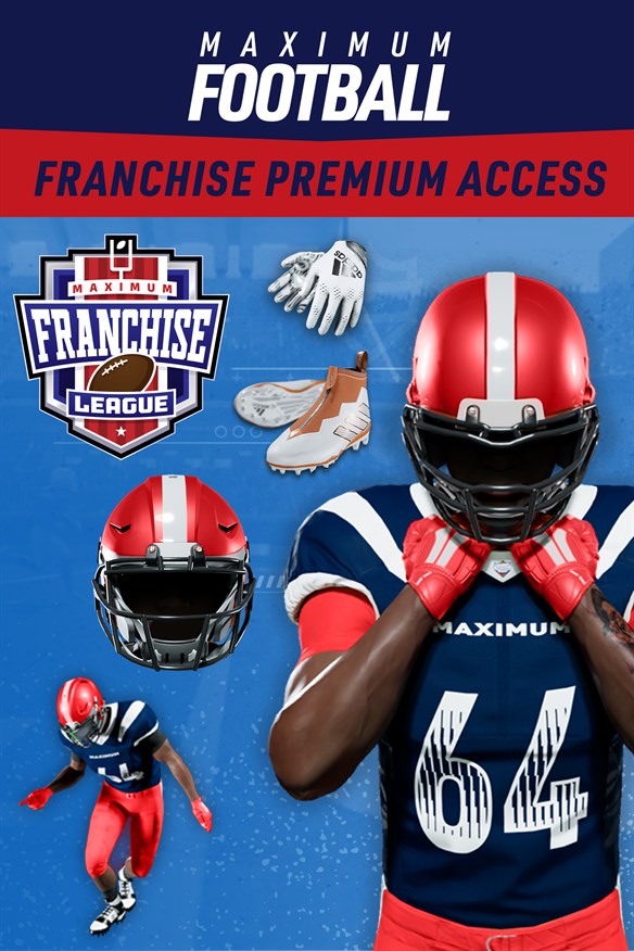 Maximum Football: Franchise Premium Access Xbox Series X|S and Xbox One cover art