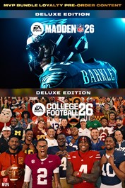Lot EA SPORTS™ MVP (Madden NFL 26 Édition Deluxe EA SPORTS et College Football 26 Édition Deluxe)