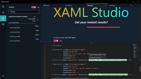 XAML Studio screenshot 2