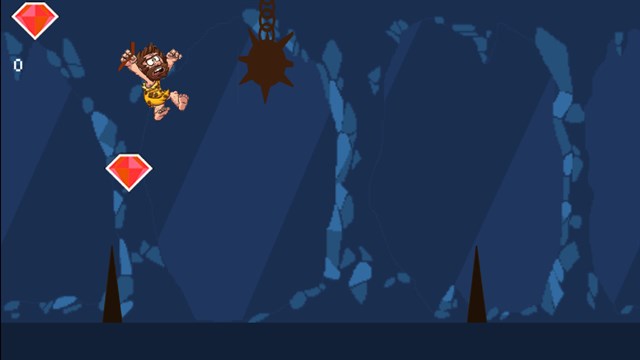 Cave man Run screenshot 2