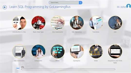 Learn SQL Programming by GoLearningBus screenshot 4