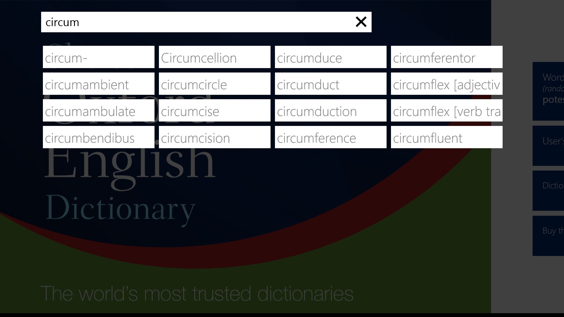 Shorter Oxford English Dictionary 6 ed. for Windows 10