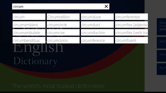 Shorter Oxford English Dictionary 6 ed. screenshot 2