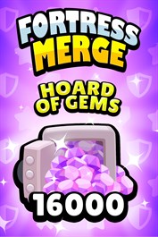 Fortress Merge: Hoard of Gems - 16000