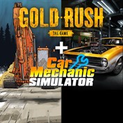 Pack de Simuladores: Car Mechanic Simulator y La fiebre del oro [Gold Rush] (PAQUETE DOBLE)
