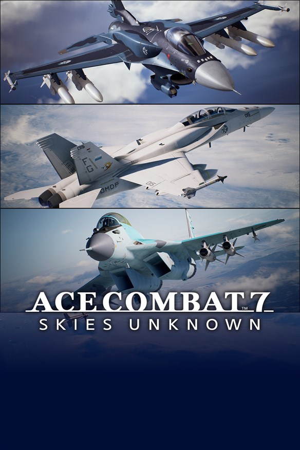 ACE COMBAT 7: SKIES UNKNOWN 25th Anniversary DLC - Cutting-Edge Aircraft Series Set