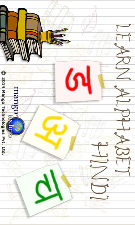 Learn Hindi Alphabets Screenshots 1