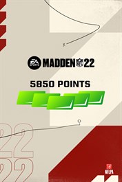 《MADDEN NFL 22》- 5,850 Madden 點數