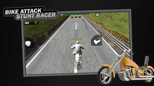 Bike Attack Stunt Racer - Kick Punch Extreme trial screenshot 4