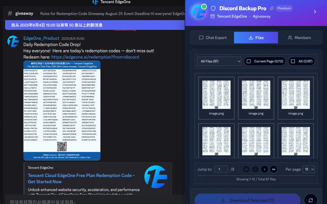Discord Exporter - Export Chats, Files & Members