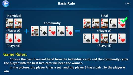 Texas hold'em Poker Plus screenshot 5