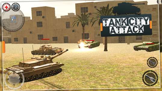 War Tank City Attack 3D - Frontline Army Assault screenshot 1