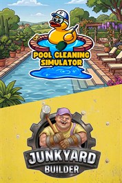 Pool Cleaning Simulator & Junkyard Builder Bundle