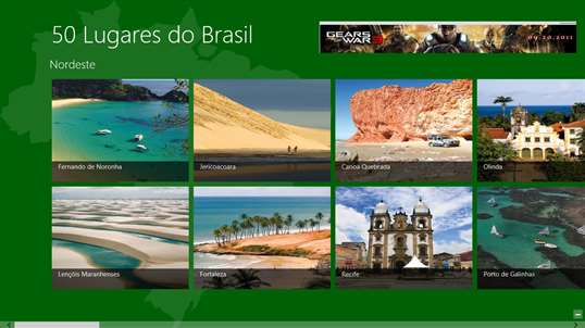 50 Lugares Inesquecíveis do Brasil screenshot 1