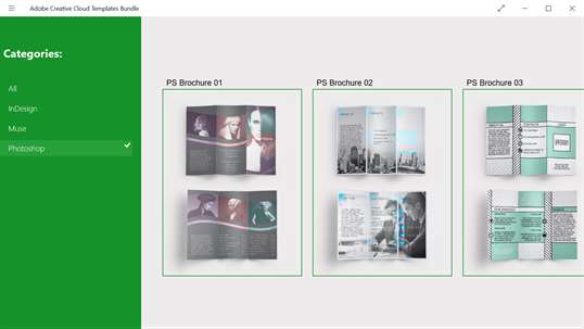 Adobe Creative Cloud Templates Bundle screenshot 1