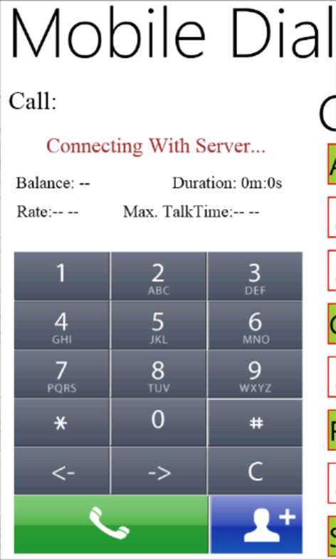 iTelMobileDialer Screenshots 2