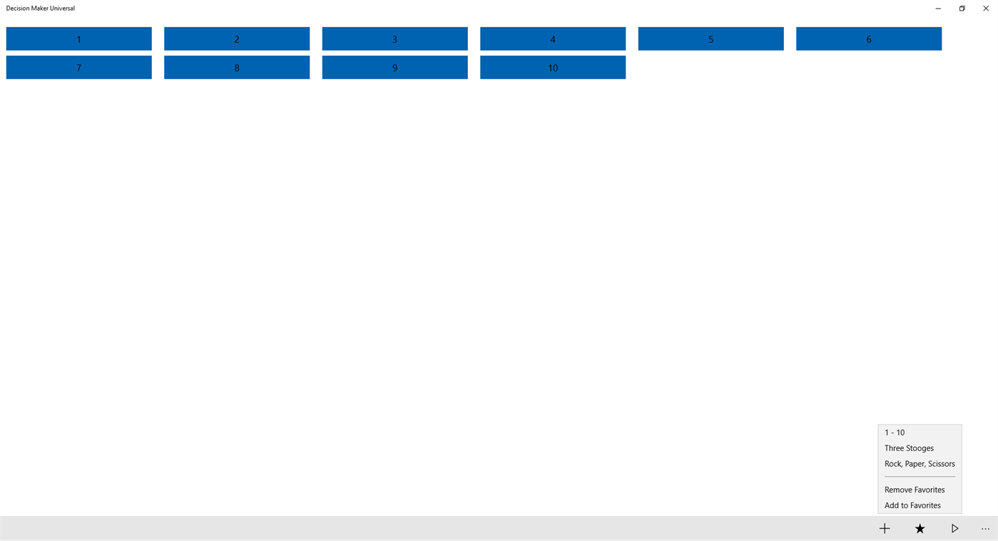 #4. Decision Maker Universal (Windows) 由: Mike Rice