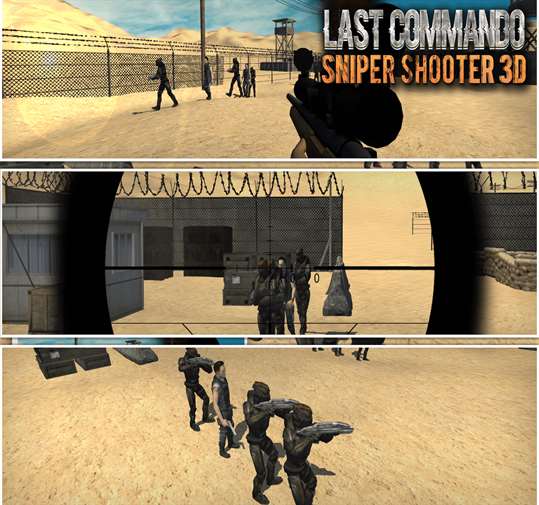 Last Commando Sniper Shooter 3D screenshot 5
