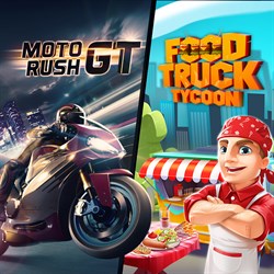 Moto Rush GT + Food Truck Tycoon
