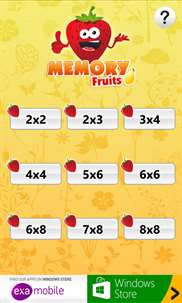 Memory Fruits Match Game screenshot 3