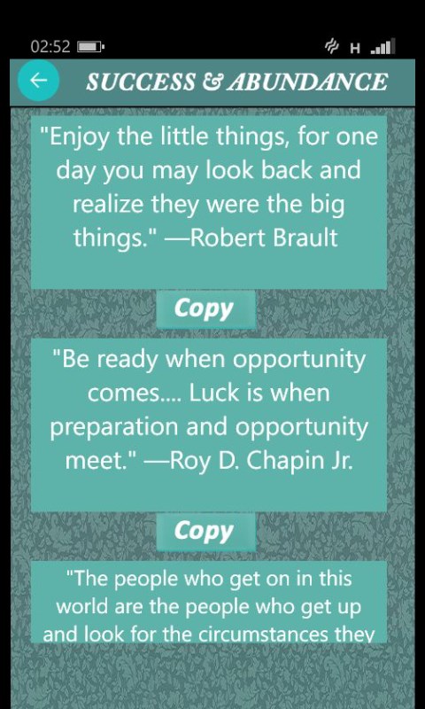Screenshot 3 Best Qoutes windows