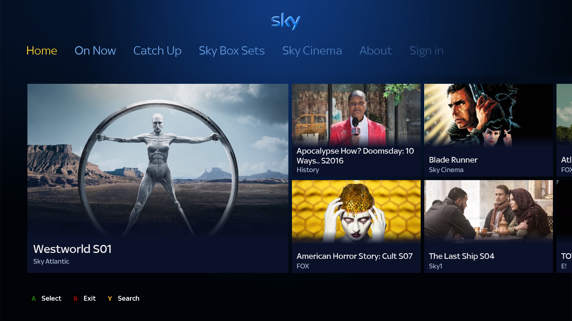 Sky xbox app 4k