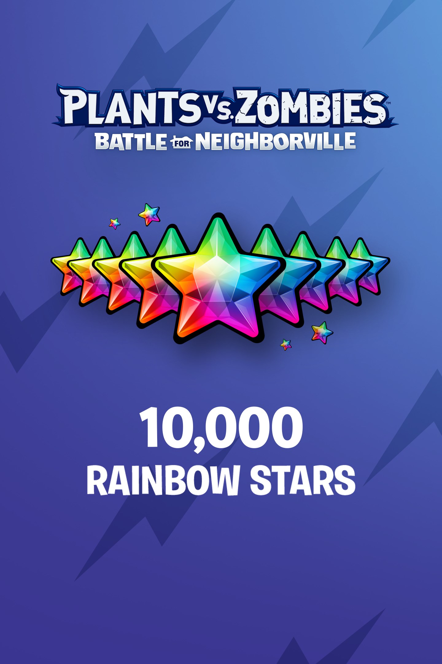 Купить ключ дешево Plants vs. Zombies. Битва за Нейборвиль. 7 500 радужных звезд (+2 500 дополнительно)